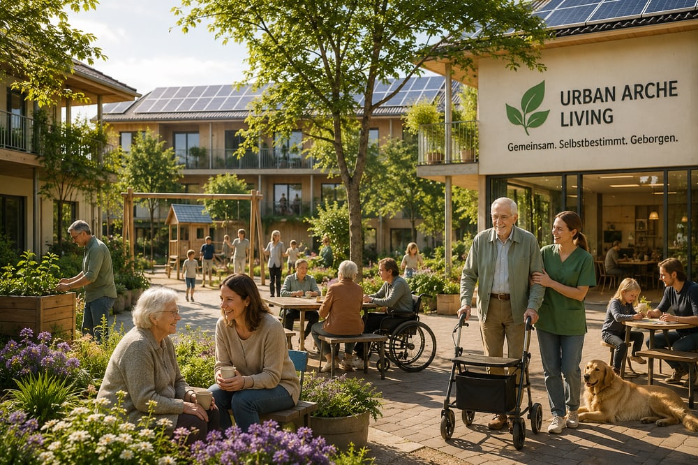 Intergenerationelle Gemeinschaft bei Urban Arche Living